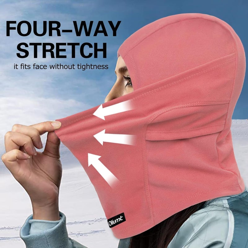 Oliumt Balaclava Ski Mask, Warm, Breathable & Lightweight, Full Coverage Fleece Winter Face Mask for Men & Women - Image 5